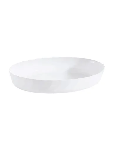 3-Pcs Opal Glass Plate Set, Microwave &amp; Dishwasher Safe P7773 
