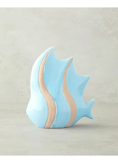 Seafish Figurine 15x7x17 cm Blue