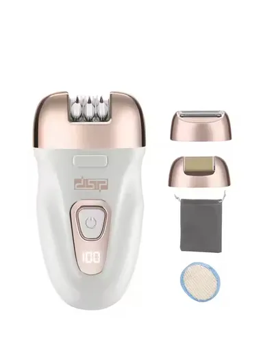 3-in-1 5W Electric Grooming Kit wtih Shaver &amp; Dermabraser, 400mAh Rechargeable Grooming Tool 70455