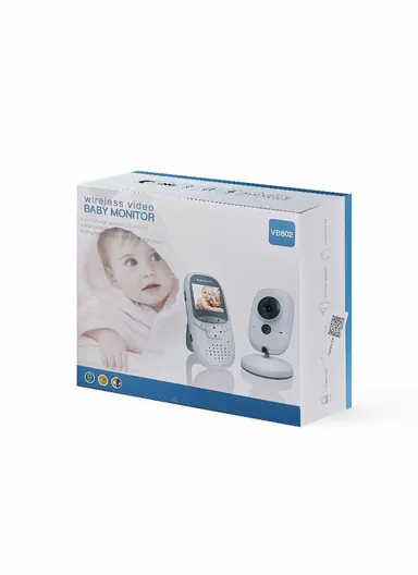 Baby Monitor with 2.0" LCD Screen, Night Vision, Talk Back, Lullabies, Temperature Sensor, Feeding Alarm, Long Range Signal (260m), VOX Mode &amp; Multilingual Support VB602