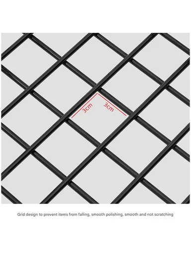 Multi-Use Under-Shelf Hanging Organizer Basket for Kitchen, Cabinet &amp; Home Storage (L48 × W24 × H14)cm – White