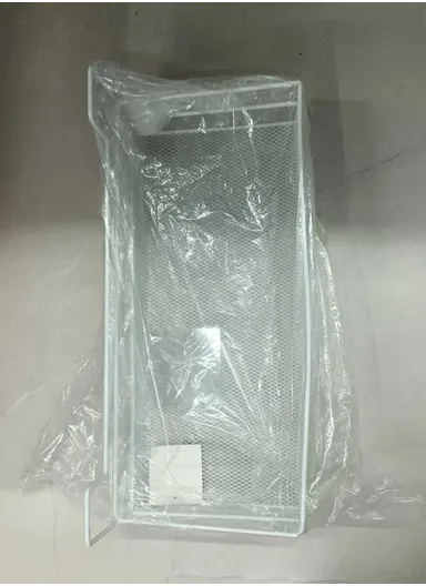 Bathroom Organizer Rack - Spacious Stainless Steel Shelf, Tool-Free Installation, Holds All Your Essentials Neatly (L36 x W16 x H15)cm - White