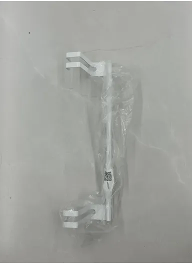 Metal Towel Drying Rack Hanging Over Kitchen Cabinet Door Punch-free Rag Rack Storage Hanging Rod Metal Iron Art (L27.5 x W6.5 x H7)cm - White