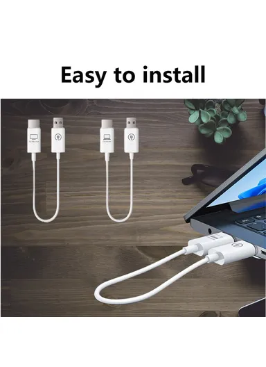 1080P HDMI Wireless Transmitter and Receiver Screen Mirroring Device for Video Streaming AM18051 