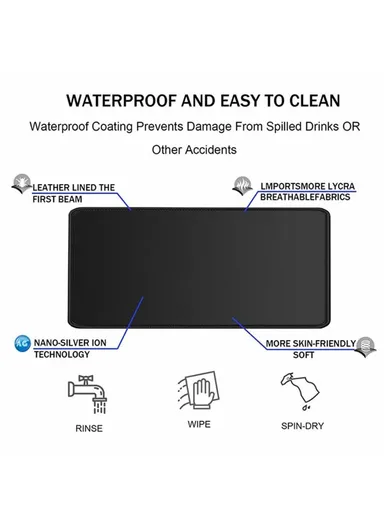 40x90cm Abstract Fluid Pattern Large Mouse Pad Rubber Computer Desktop Mat - Pattern-29