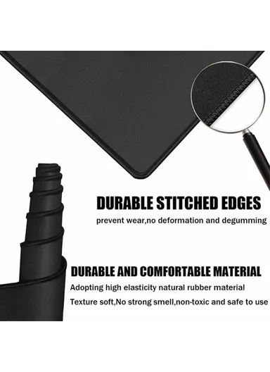 40x90cm Abstract Fluid Pattern Large Mouse Pad Rubber Computer Desktop Mat - Pattern-22