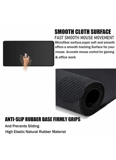 40x90cm Abstract Fluid Pattern Large Mouse Pad Rubber Computer Desktop Mat - Pattern-22