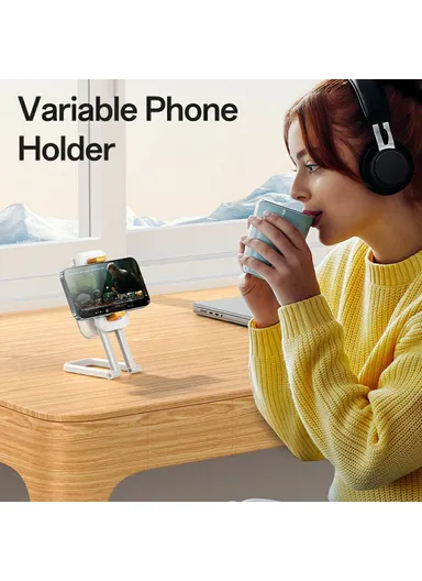  Pocket Light Stand 3 in 1 Folding Desktop Phone Holder Lighting for Photography &amp; Streaming  DH 10