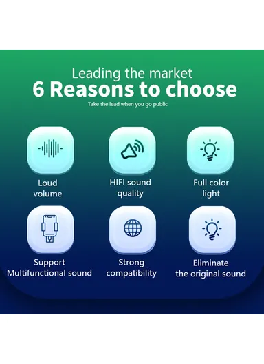 Children Karaoke Speaker with Dual Microphone Multi Light Modes Bluetooth-Compatible Audio System T99 - Black &amp; Blue