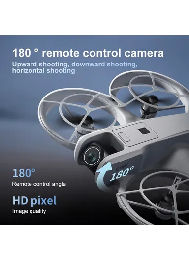 Brushless Drone Optical Flow Positioning Dual Camera HD Aerial Photography Quadcopter, Three Battery M88 