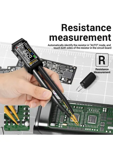  Digital Tweezers Bridge Multimeter LCR Clamp Meter Bridge Tester Inductance Measuring Tool GN702 