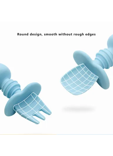 9Pcs Silicone Baby Feeding Kit Suction Bowl Spoon Fork Cup Bib Tableware Set (BPA-Free, FDA Certified) - Green