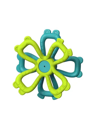 Silicone Baby Teether Baby Teething Toy Food Feeder Pacifier Baby Teether Chew Toy for Infants (BPA-Free, NO FDA Certification) - Green