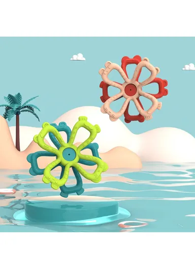 Silicone Baby Teether Baby Teething Toy Food Feeder Pacifier Baby Teether Chew Toy for Infants (BPA-Free, NO FDA Certification) - Green