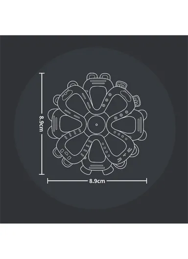 Silicone Baby Teether Baby Teething Toy Food Feeder Pacifier Baby Teether Chew Toy for Infants (BPA-Free, NO FDA Certification) - Green