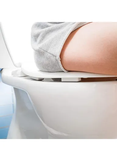 4Pcs Toilet Seat Bumpers Universal Toilet Lid Seat Buffer Spacers Self Adhesive Toilet Lid Gasket - Arc