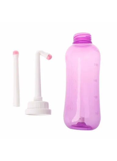 500ml Handheld Bidet Sprayer Personal Cleaner Hygiene Bottle Bottom Wiper