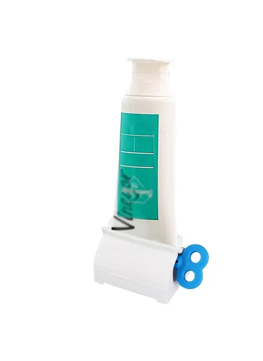 Rolling Tube Toothpaste Squeezer Vertical Toothpaste Seat Holder Stand Rotate Toothpaste Dispenser for Bathroom