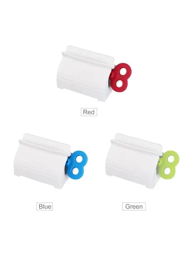 Rolling Tube Toothpaste Squeezer Vertical Toothpaste Seat Holder Stand Rotate Toothpaste Dispenser for Bathroom