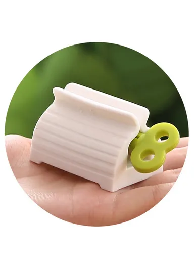 Rolling Tube Toothpaste Squeezer Vertical Toothpaste Seat Holder Stand Rotate Toothpaste Dispenser for Bathroom