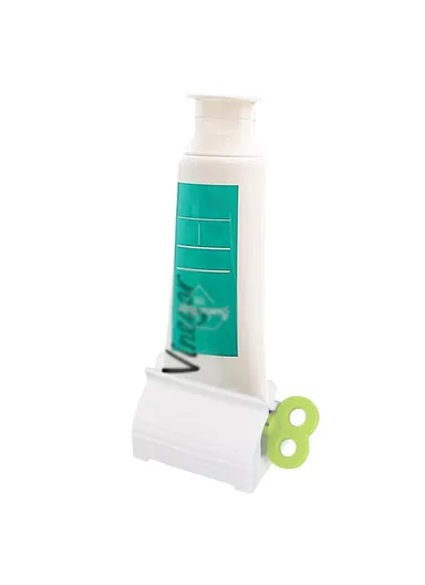 Rolling Tube Toothpaste Squeezer Vertical Toothpaste Seat Holder Stand Rotate Toothpaste Dispenser for Bathroom