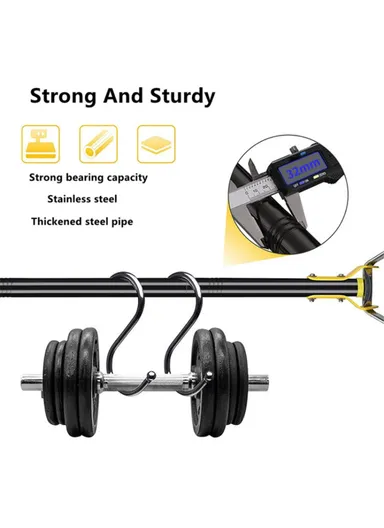 2.4m 6-Section Long Handle Hoe Garden Tool Loop Stirrup Hoe Scuffle Hoe for Weeding Gardening MYL-10