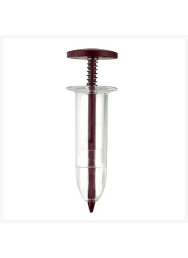 Seeds Dispenser Handheld Seed Planter Sowing Seeder Mini Hand Spreader, 10x3x3cm - Coffee