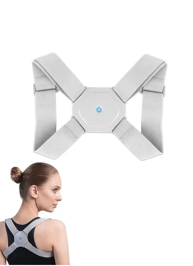 Smart Posture Corrector Sensor Back Straightener, Spine Alignment Brace