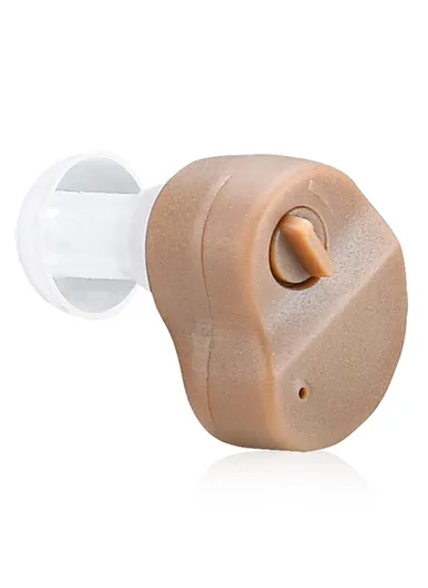 GE-88 Mini Hearing Aid for Elderly Sound Amplifier Portable Audiphones Lightweight Hearing Aid with Volume Adjustable Knob