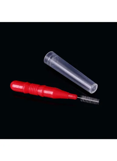 50Pcs Interdental Brushes Retractable 5 Mixed Colors Gum Health Teeth Gap Cleaning Oral Care Tool