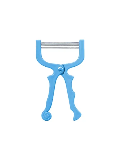 Handheld Facial Spring Rolling Epilator Women Face Lip Hair Remover GOHO HC-030 - Blue