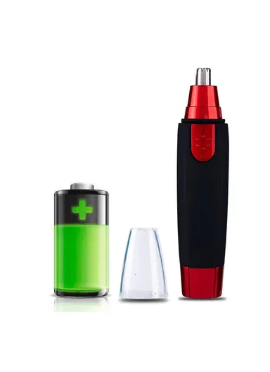 YD-105 Men Nose Hair Trimmer Electric Trimming Nose Hair Shaver Cleaning Devices - Red
