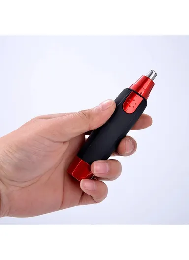 YD-105 Men Nose Hair Trimmer Electric Trimming Nose Hair Shaver Cleaning Devices - Red