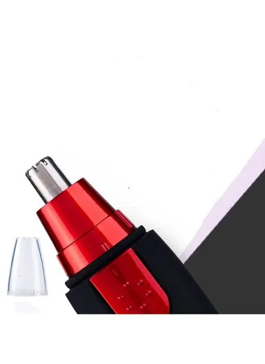 YD-105 Men Nose Hair Trimmer Electric Trimming Nose Hair Shaver Cleaning Devices - Red