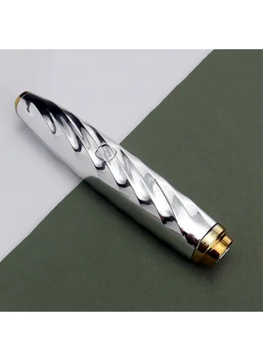 Eye Beauty Instrument Metal Eye Massager with Nano Red Light, Slow Frequency Vibration HQ-B01 