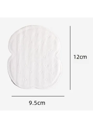 30Pcs Non Woven Fabric Underarm Sweat Pads Breathable Ultra Thin Invisible Antiperspirant Shields