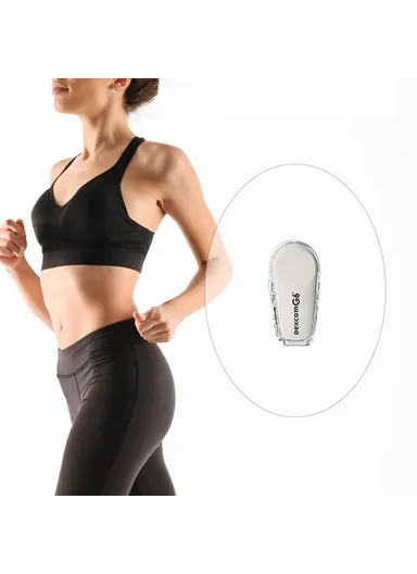 048 10Pcs Sweatproof Waterproof Sensor Patches Continuous Glucose Monitor Sensor Covers - Skin Color