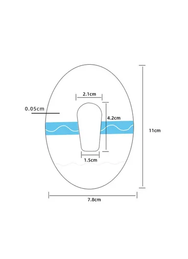048 10Pcs Sweatproof Waterproof Sensor Patches Continuous Glucose Monitor Sensor Covers - Skin Color