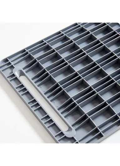 Ergonomic Footrest Office Desk Height Adjustable Sofa Foot Rest Pad for Work Home - Black