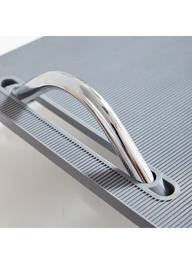 Ergonomic Footrest Office Desk Height Adjustable Sofa Foot Rest Pad for Work Home - Black