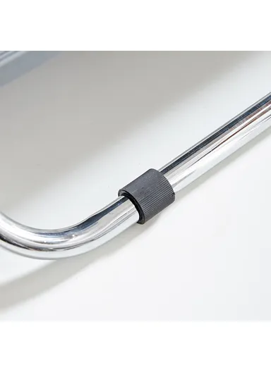 Ergonomic Footrest Office Desk Height Adjustable Sofa Foot Rest Pad for Work Home - Black