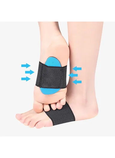 065 Elastic Arch Support Brace EVA Sports Arch Sleeve for Flat Feet Plantar Fasciitis Relief - Children