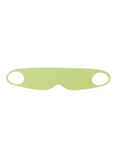 Sleep Eye Mask Lightweight Ear Hanging Eye Cover for Eye Fatigue Relief Travel Nap Time - Green