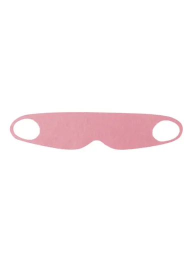Sleep Eye Mask Lightweight Ear Hanging Eye Cover for Eye Fatigue Relief Travel Nap Time - Pink