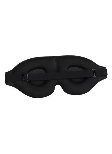 Ergonomic 3D Sleeping Mask Polyester Eye Mask Blindfold with Adjustable Strap