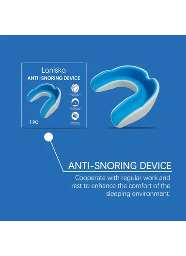 Anti Snoring Device Gentle Sleep Aid Comfortable Nighttime Breathing Support LA-B07-0047-01 