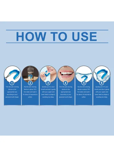 Anti Snoring Device Gentle Sleep Aid Comfortable Nighttime Breathing Support LA-B07-0047-01 