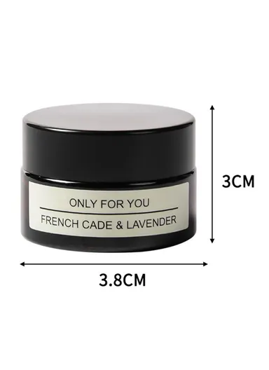 Creative Soy Wax Aromatherapy Candle with Glass Bottle Scented Candle Valentine Day Gift - Lime Basil &amp; Mandarin