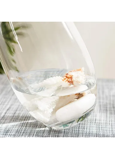 Minimalist Glass Vase Living Room Bedroom Home Decor Water Plant Flower Vase