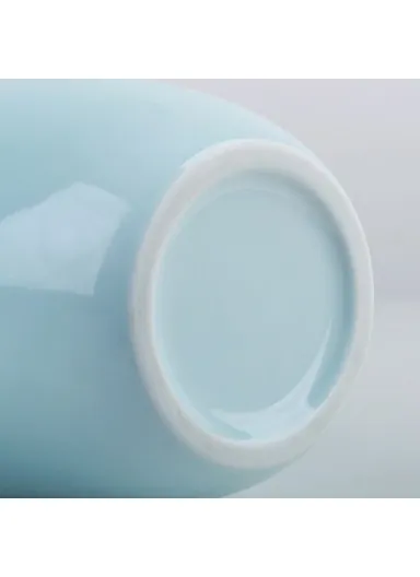 Medium Size Nordic Ceramic Flower Vase Dried Flowers Floral Arrangement Container Dining Table Home Decor - White